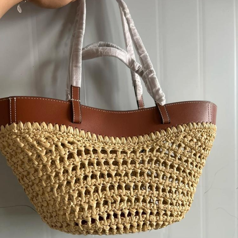 Women'S Raffia Bags - ยี่ห้อ Hollow ทอกระเป๋าชายหาด Niche แฟชั่นไหล่ใต้วงแขนกระเป๋าขนาดใหญ่ความจุ High-end