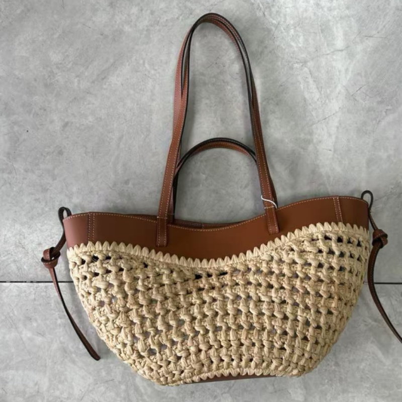 ยี่ห้อ Hollow ทอกระเป๋าชายหาด  - Women'S Raffia Bags บทวิจารณ์และราคา
