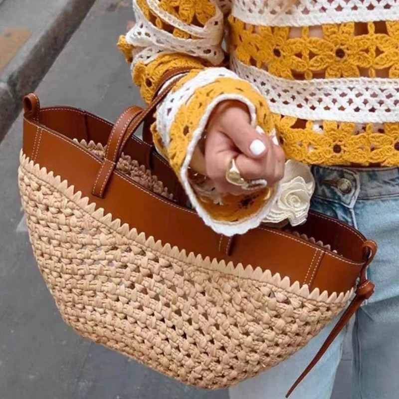 ยี่ห้อ Hollow ทอกระเป๋าชายหาด  - Women'S Raffia Bags บทวิจารณ์และราคา