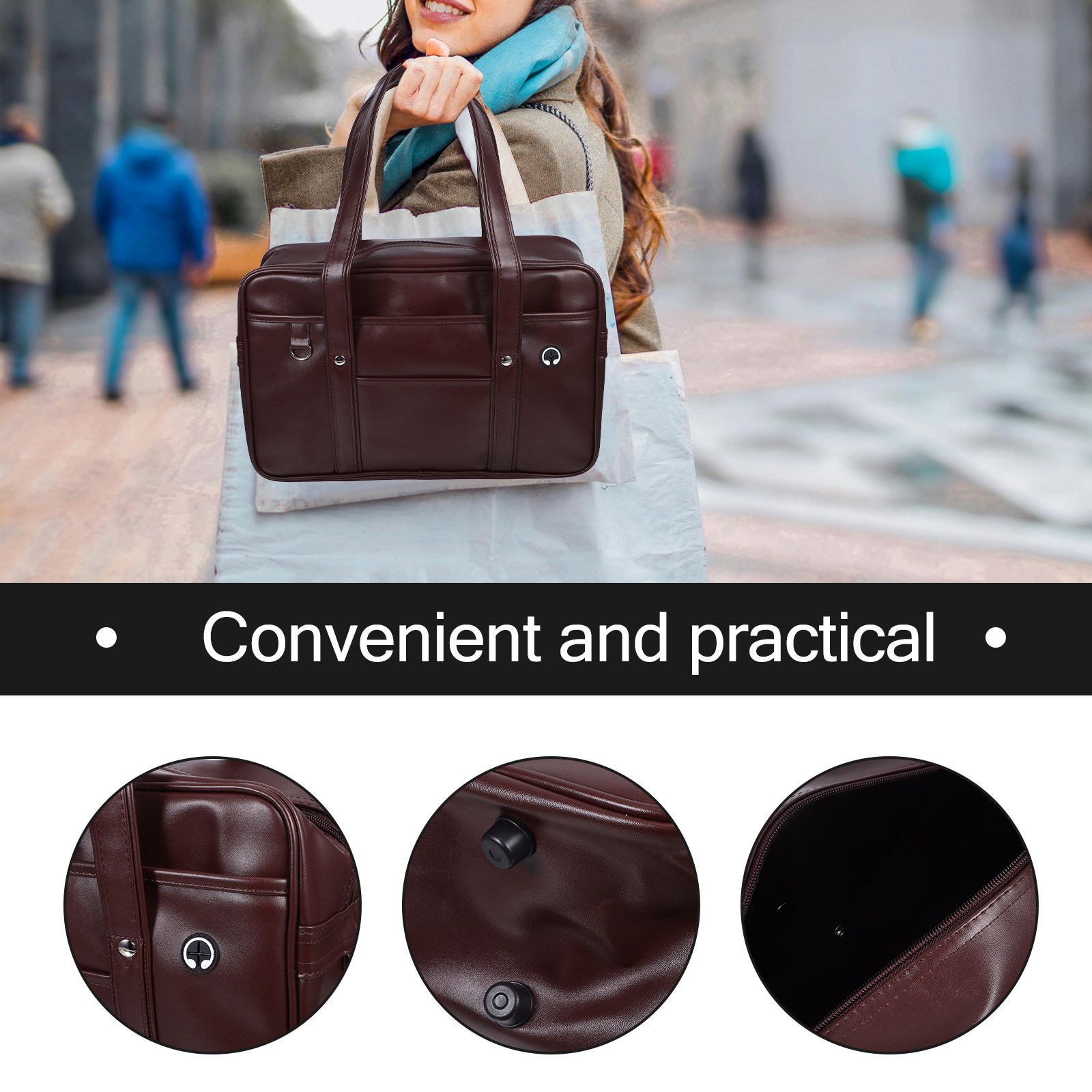 กระเป๋าใส่แล็ปท็อป PU กันน้ำ ค - Women Hand Bags For Office บทวิจารณ์และราคา